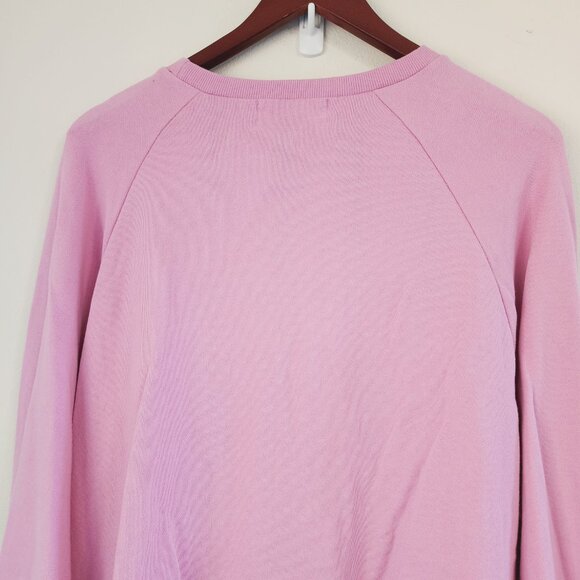 Offing Women Sweatshirt French Terry Sz L Casual Fun Graphic made in Korea - Picture 14 of 15